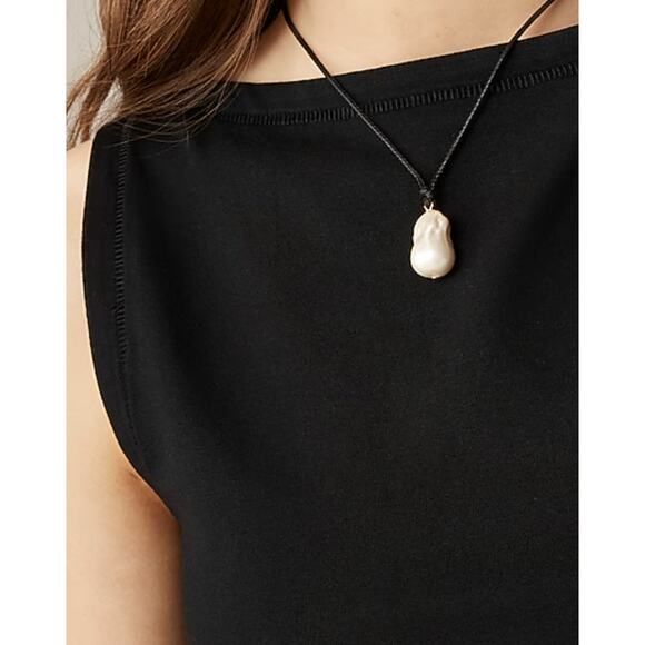 J Crew Stretch Cotton Shell Top 3X Black NWT Blouse Shirt CO028 J.Crew - Picture 2 of 5